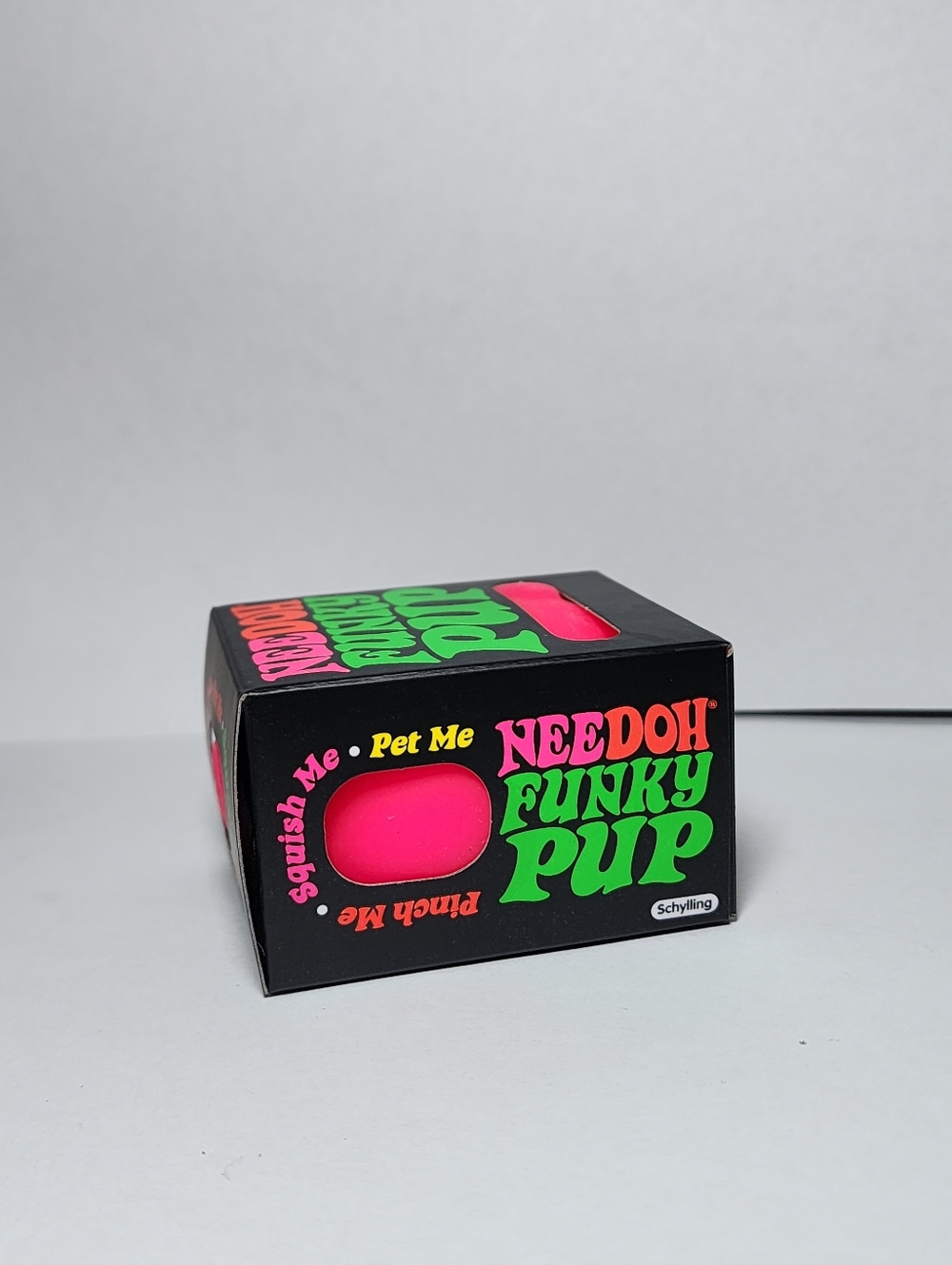 NEW Needoh Hot Pink Funky Pup Viral Squishy - Picture 5 of 6